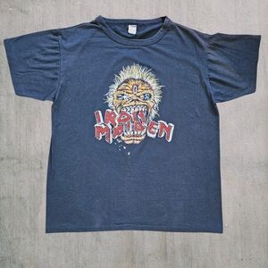 Vintage 80s Iron Maiden Tee